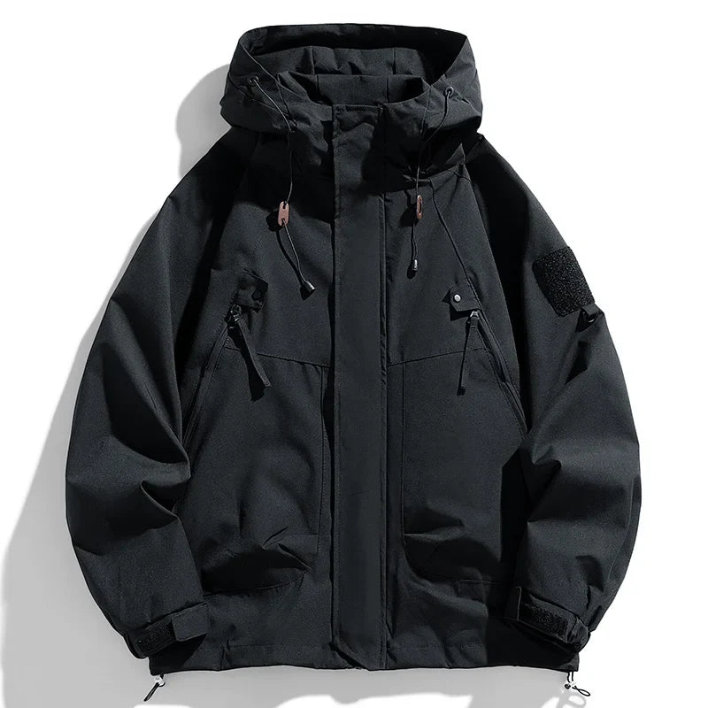 Men's Lightweight Hooded Windbreaker