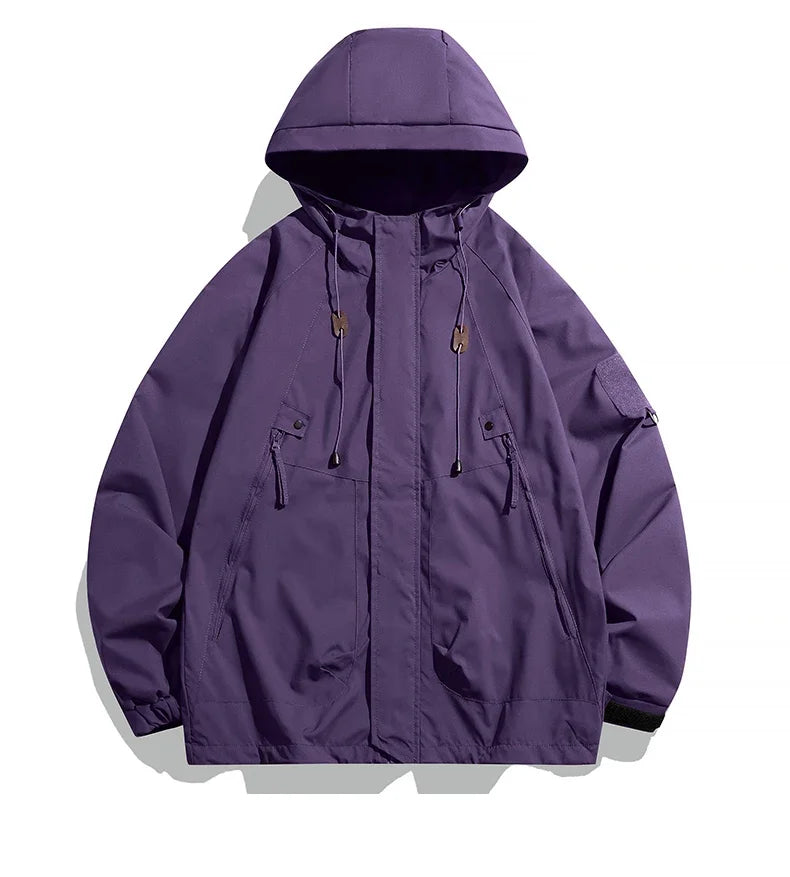 Men's Lightweight Hooded Windbreaker