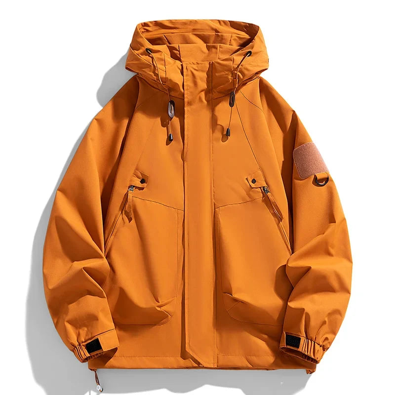 Men's Lightweight Hooded Windbreaker
