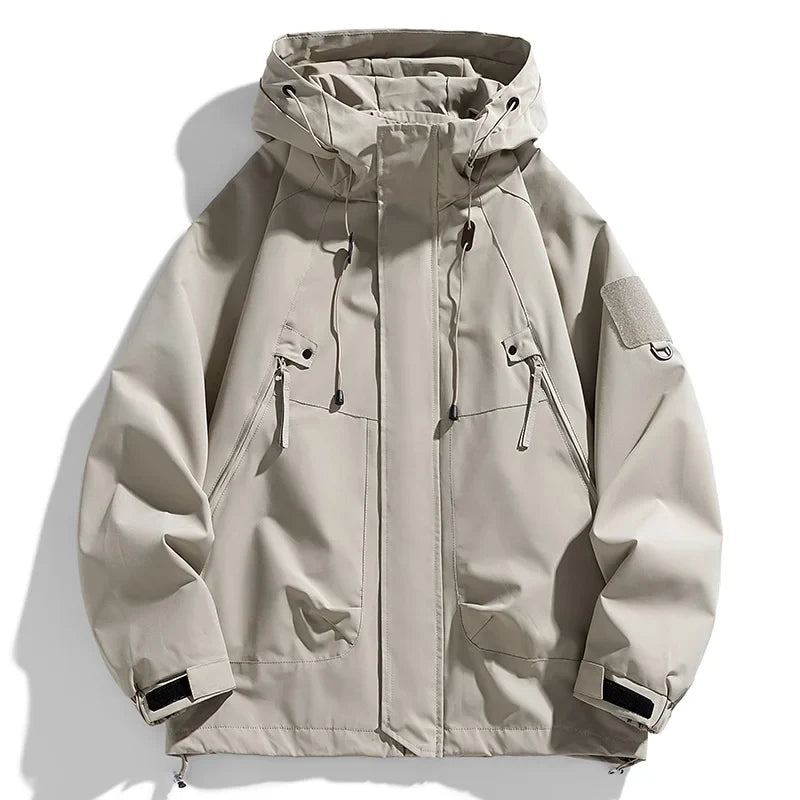 Men's Lightweight Hooded Windbreaker