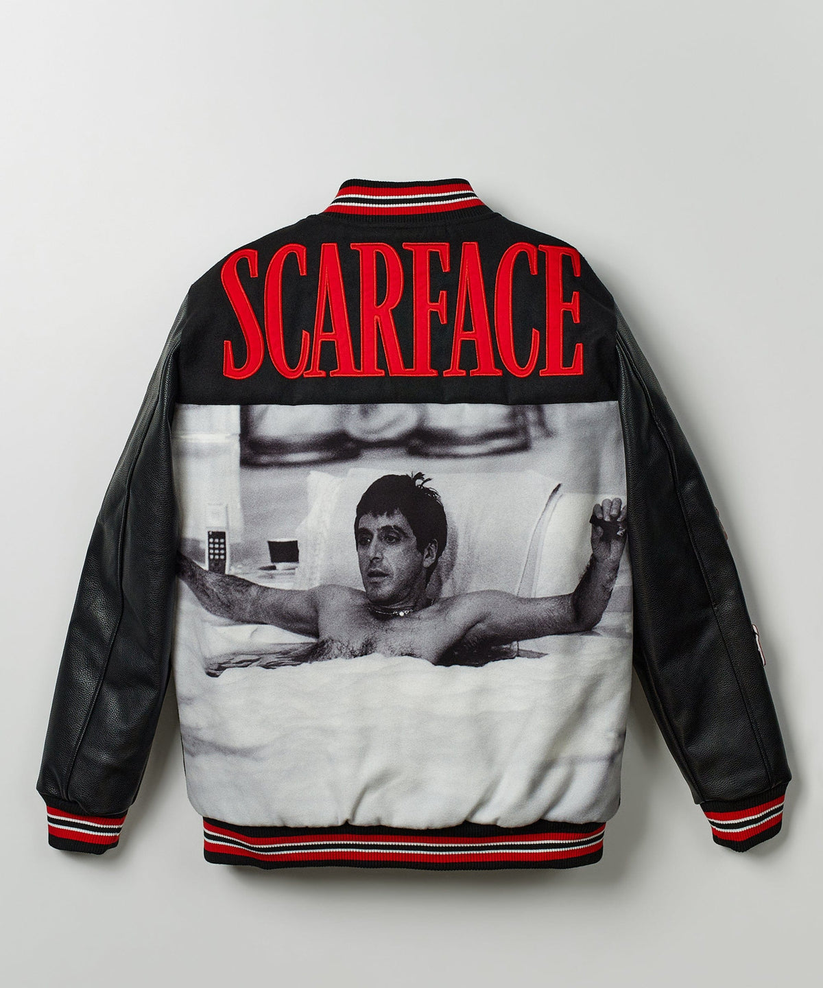 Scarface Pu Varsity  Jacket